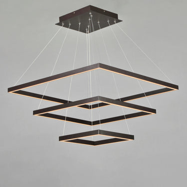 ET2 Quad 3-Tier LED Pendant Bronze
