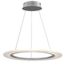 ET2 Saturn II 24" LED Pendant Matte Silver