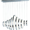 ET2 Hoops 11-Light LED Pendant Polished Chrome