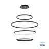 ET2 Groove 4-Tier LED Pendant WiZ Black