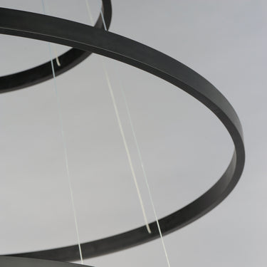 ET2 Groove 4-Tier LED Pendant WiZ Black