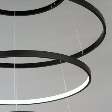 ET2 Groove 4-Tier LED Pendant WiZ Black