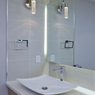 ET2 Fizz IV LED Wall Sconce Polished Chrome