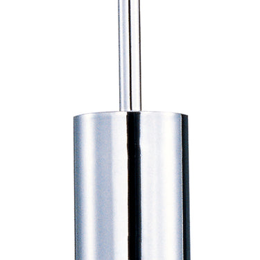 ET2 Fizz IV 1-light bubble glass pendant, Polished Chrome, front view on white