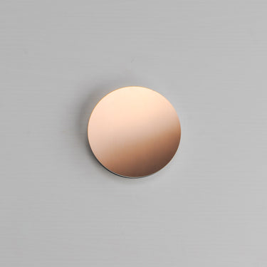 ET2 Embosse 8" Round LED Wall Sconce CCT Select Polished Bronze
