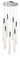 Big Fizz Multi Light Pendant by ET2 - E22877-91PC