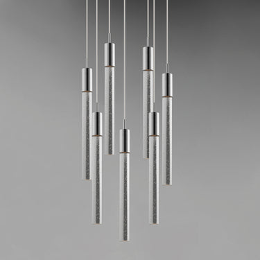 ET2 Big Fizz 7-Light LED Pendant Polished Chrome