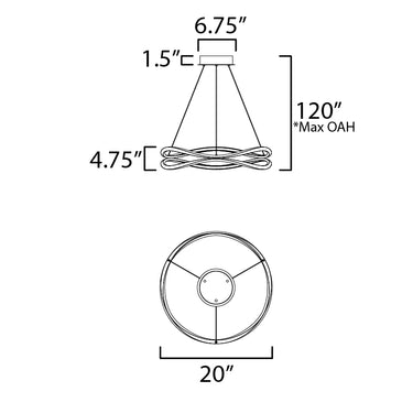 ET2 Curvo 20" Double Ring Black