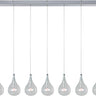 ET2 Larmes 9-Light Pendant Polished Chrome