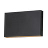 ET2 Brik 12" LED Wall Sconce Black