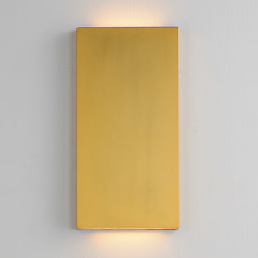 ET2 Brik 14" LED Wall Sconce Natural Aged Brass