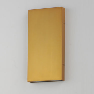 ET2 Brik 14" LED Wall Sconce Natural Aged Brass