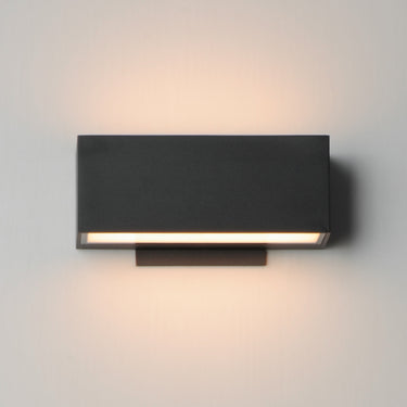 ET2 Blok 9" Outdoor Wall Sconce Black