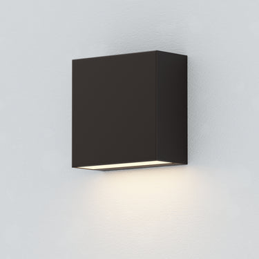 ET2 Cubed 5.5" LED Outdoor Sconce Black
