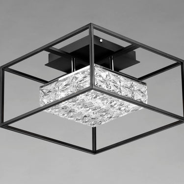 ET2 Zephyr LED Flush Mount Black