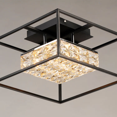 ET2 Zephyr LED Flush Mount Black