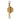 ET2 Allumettes 2-Light LED Wall Sconce Gold