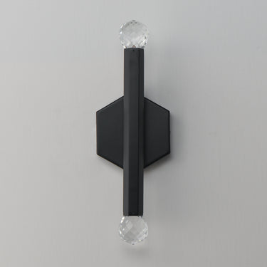 ET2 Allumettes 2-Light LED Wall Sconce Black