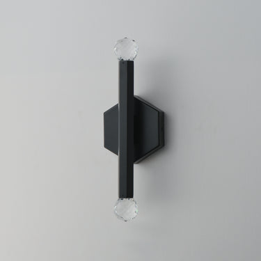 ET2 Allumettes 2-Light LED Wall Sconce Black