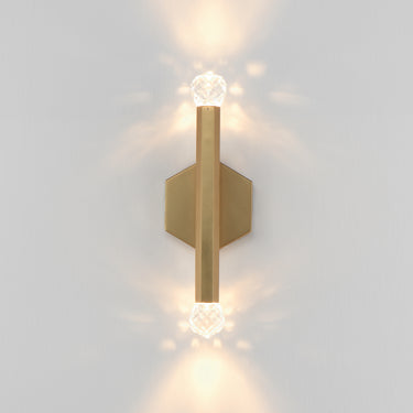 ET2 Allumettes 2-Light LED Wall Sconce Gold