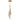 ET2 Allumettes 3-light pendant, Gold, three slim gold rods with faceted crystal tips under a round gold canopy
