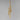 ET2 Allumettes 3-Light LED Pendant Gold