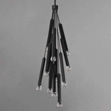 ET2 Allumettes 12-Light LED Pendant Black
