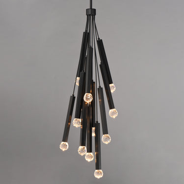 ET2 Allumettes 12-Light LED Pendant Black