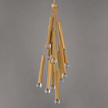 ET2 Allumettes 12-Light LED Pendant Gold