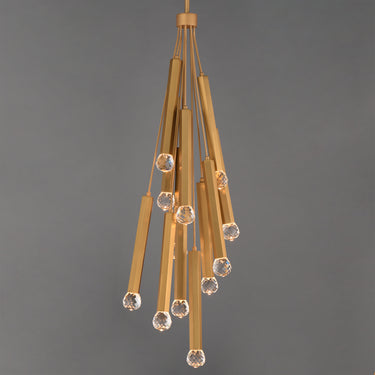 ET2 Allumettes 12-Light LED Pendant Gold