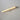 ET2 Soprano glass tube bar bath vanity light, 30 in, lit, angled view