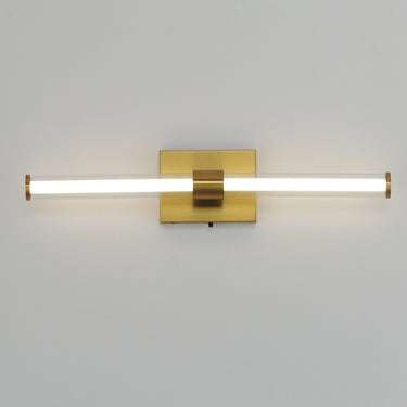 ET2 Fuse 24" LED Bath Vanity CCT Select Natural Aged Brass