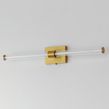 ET2 Fuse 30" LED Bath Vanity CCT Select Natural Aged Brass