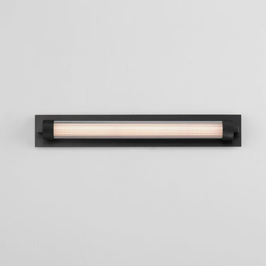 ET2 Doric 18" LED Wall Sconce Black