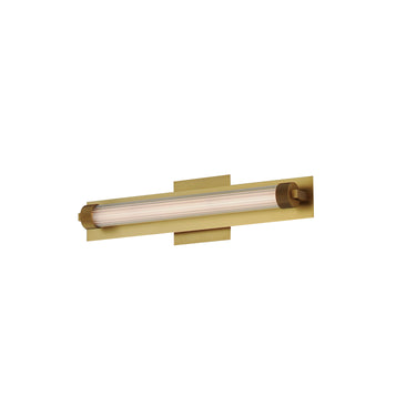 ET2 Doric 18" LED Wall Sconce Natural Aged Brass