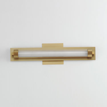 ET2 Doric 18" LED Wall Sconce Natural Aged Brass