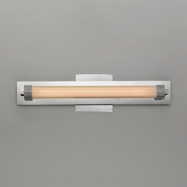 ET2 Doric 18" LED Wall Sconce Polished Chrome
