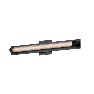 ET2 Doric 24" LED Bath Sconce Black
