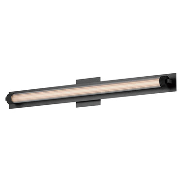 ET2 Doric 30" LED Bath Sconce Black