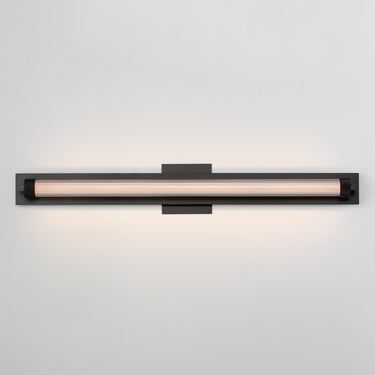 ET2 Doric 30" LED Bath Sconce Black