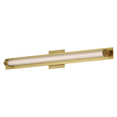 ET2 Doric 30" LED Bath Sconce Natural Aged Brass