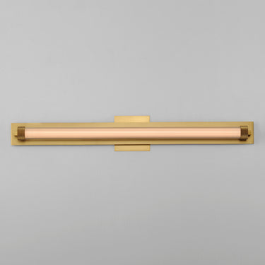 ET2 Doric 30" LED Bath Sconce Natural Aged Brass