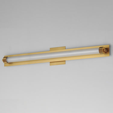 ET2 Doric 30" LED Bath Sconce Natural Aged Brass