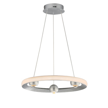 ET2 Nodes 18" LED Pendant CCT Select Brushed Aluminum