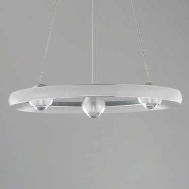 ET2 Nodes 18" LED Pendant CCT Select Brushed Aluminum