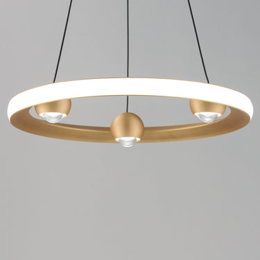 ET2 Nodes 18" LED Pendant CCT Select Gold