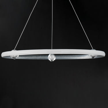 ET2 Nodes 32" LED Pendant CCT Select Brushed Aluminum