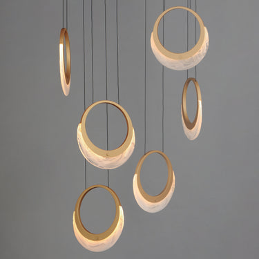 ET2 Lyra 6-Light LED Pendant Gold