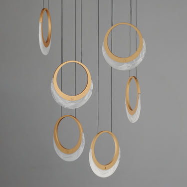 ET2 Lyra 6-Light LED Pendant Gold