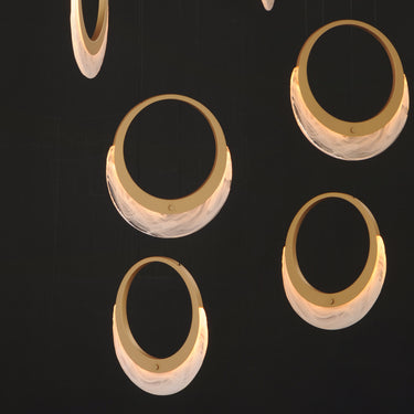 ET2 Lyra 6-Light LED Pendant Gold